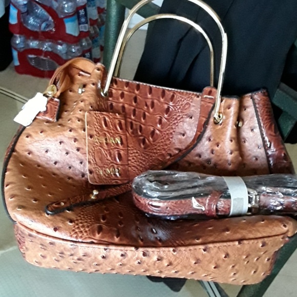 le miel ostrich handbags